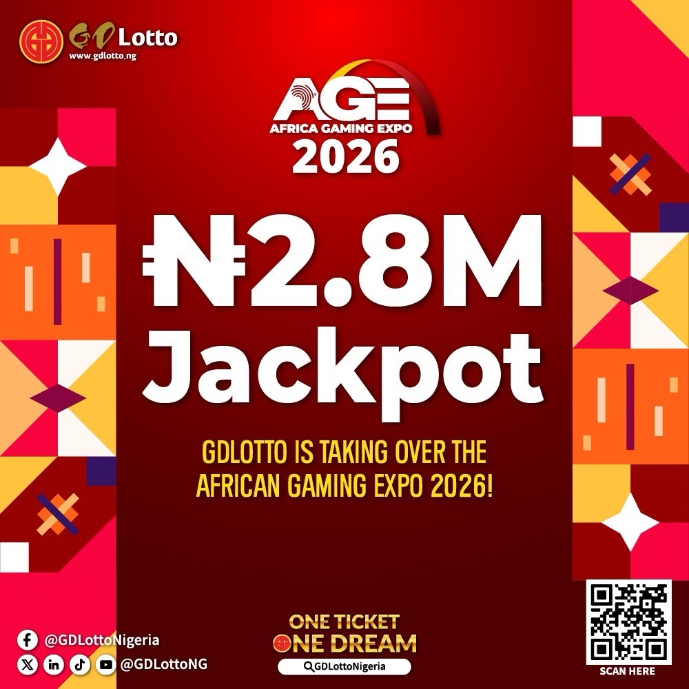 The ₦2.8 Million Jackpot: GDLotto is Taking Over the African Gaming Expo 2026!