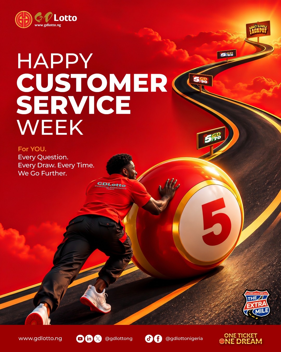Wishing all Happy Customer Service Week